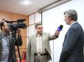 گزارش تصویری ازهمایش سم،ارگانیک،تراریخته با حضور دکتر قره یاضی و دکتر تولایی دردانشگاه